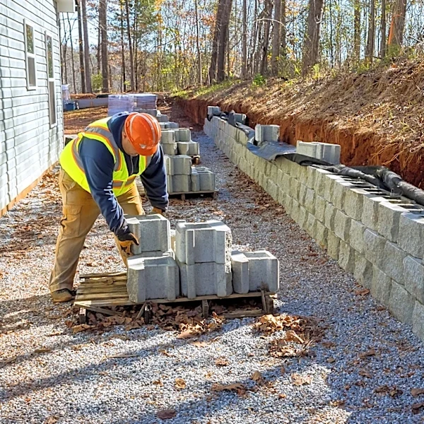 For The DIYer: The Retaining Wall Material That Doesn't Need Mortar