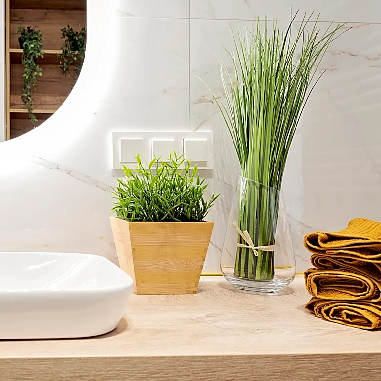 Not Bins Or Baskets: The Stylish, Tiered Amazon Solution For Bathroom Counter Storage