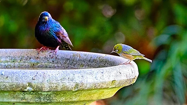 Skip Traditional Bird Baths: The Walmart Find That Lights Your Space & Doubles As A Feeder