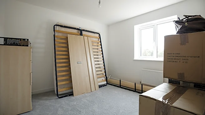 Woman Uses An Old Bed Frame To Make A Privacy Screen For Her Backyard