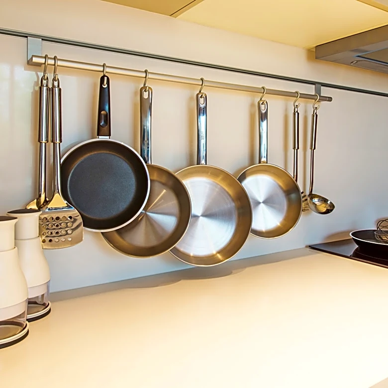 Skip Basic Racks: Keep Pots Organized & Out Of The Way With An Exclusive Find From Lowe's
