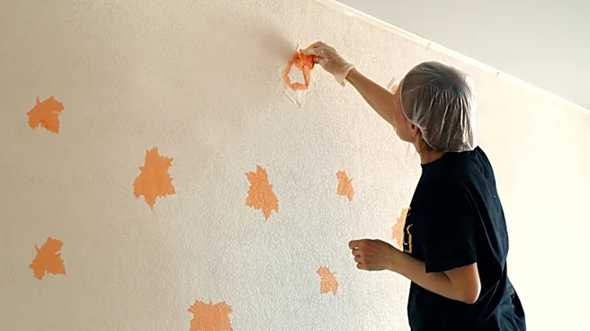 Skip The Stencils: Add A Beautiful Floral Design To Your Walls With This Impressive DIY
