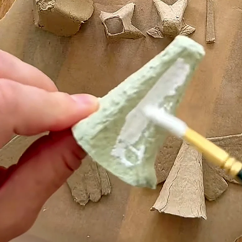 Use Leftover Egg Cartons To DIY Adorable Woodland Character Décor