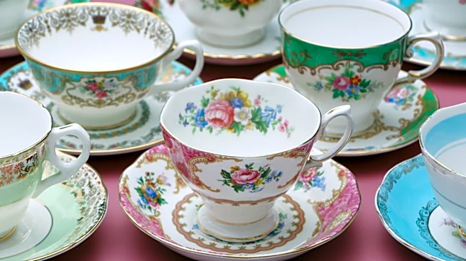 Use Old Tea Cups To Craft Floral Wall Art With An Impressive DIY