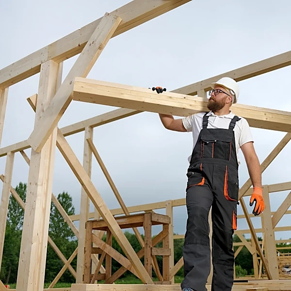 This Rustic Style Home Can Be Built Without Nails, Screws, Or Interior Load-Bearing Walls