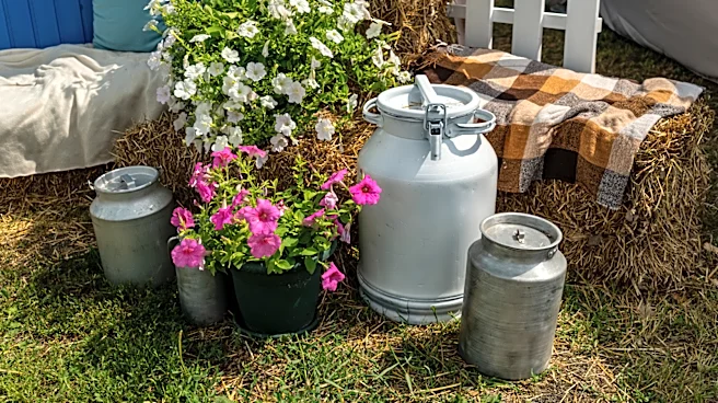 Skip The Wreath: Decorate Your Front Porch With A Vintage Milk Jug DIY