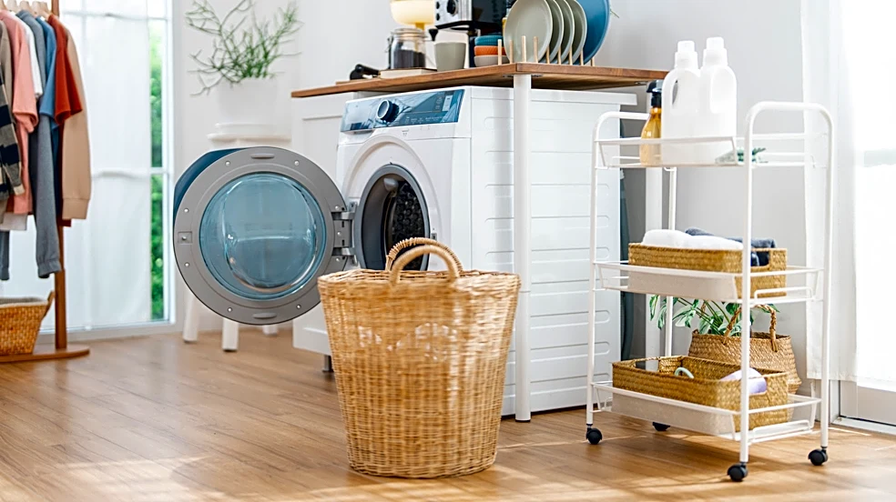 Skip Rolling Carts: The Space-Saving Alternative For Laundry Room Storage
