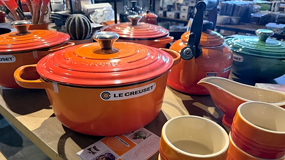 It Was Launched In Japan — The Limited-Edition Le Creuset Pattern That's Hard To Find Today