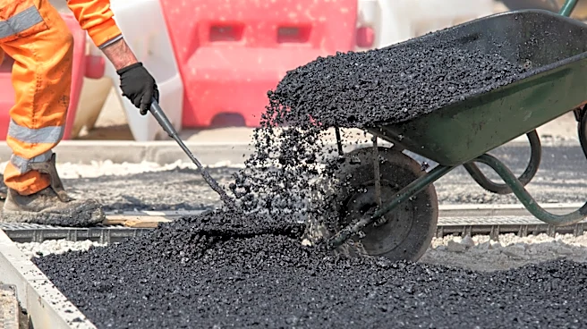 The Unexpected Ingredient That Gives Asphalt Its Black Color And Sticky Texture