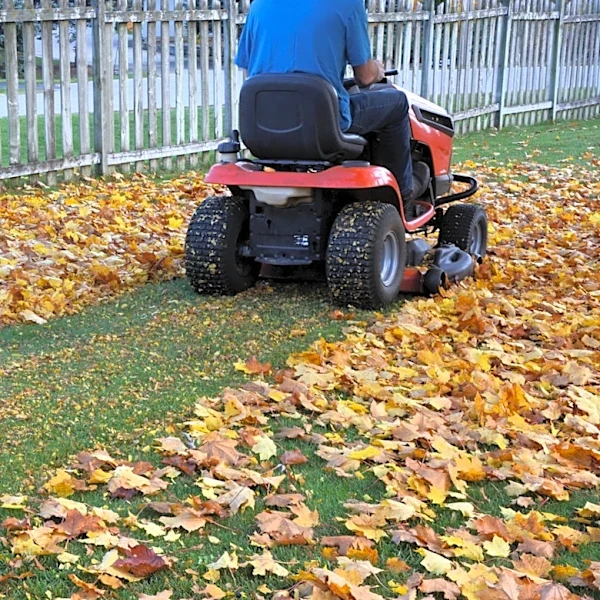 Not Your Lawn Mower: The Manual Way To Shred Leaves With A Garden Tool You Already Have