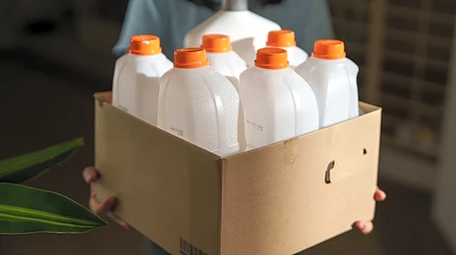 Gardener Turns Milk Jugs Into An Epic Multi-Level Hydroponic Garden