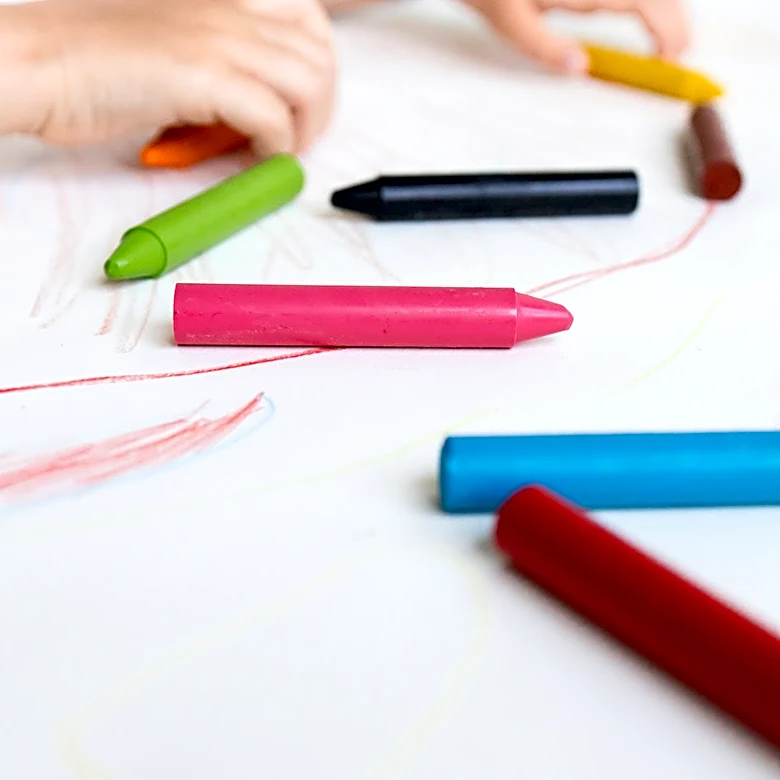 Use Old Crayons To Transform Plain Candlesticks Into Unique Decor