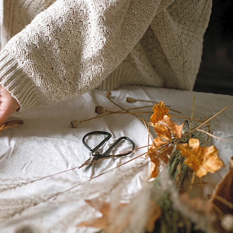 If You Have Clothespins You Can Make The Cutest Fall Wreath Full Of Color