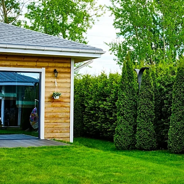 Build Out Much-Needed Backyard Privacy With A Filing Cabinet DIY