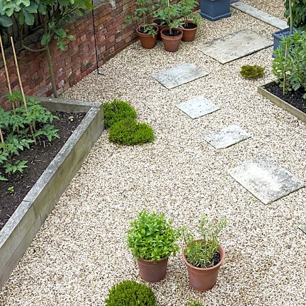 Give Concrete Garden Paths A Hand Painted Upgrade That's One Of A Kind