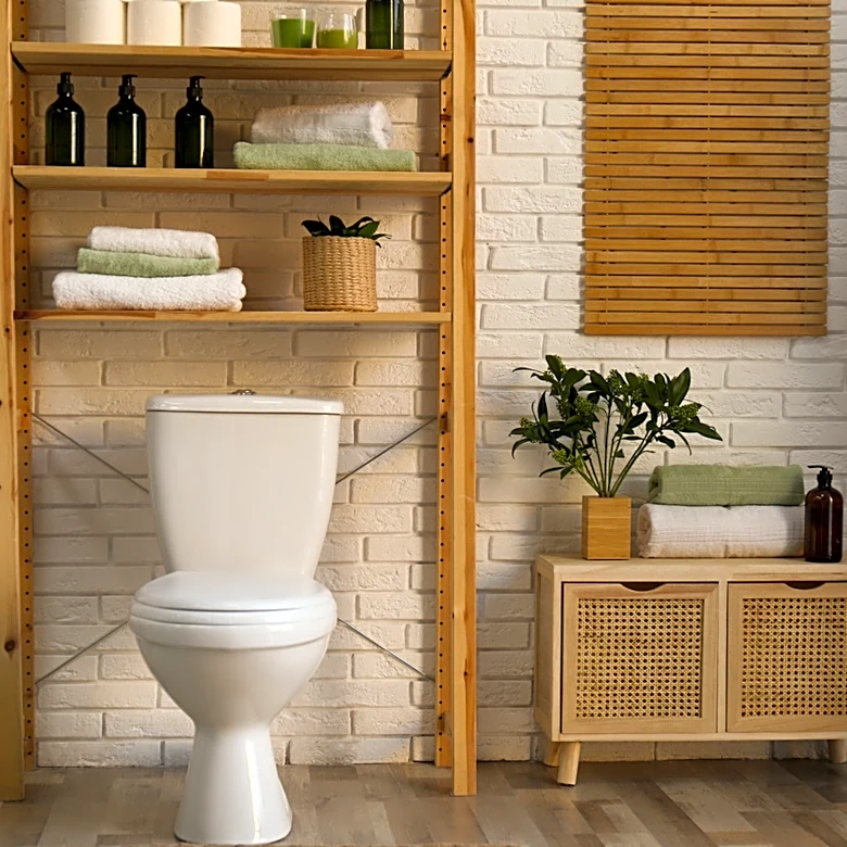 Your Over-The-Toilet Shelf Should Do More: The Modern Alternative From Amazon