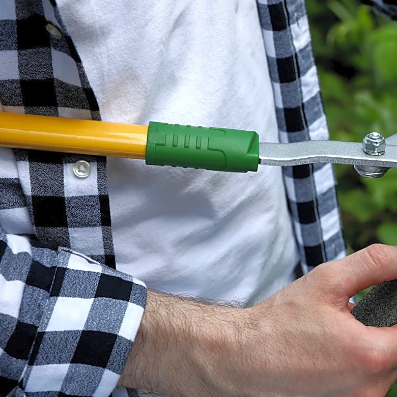 Quickly Sharpen Garden Tools With A Handheld, Packable Tool From Home Depot