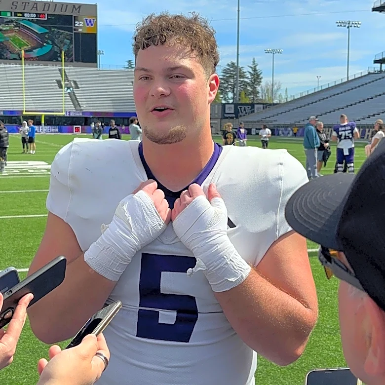 Freshman DL showing major progress for Washington football