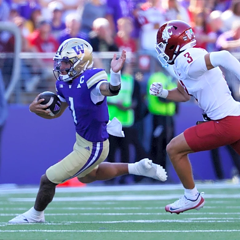 Demond Williams' Legs Play Hero for Washington in Apple Cup