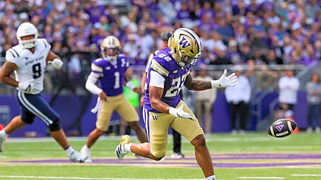Washington Football Offense Struggles Early, Holds On to Beat Utah State