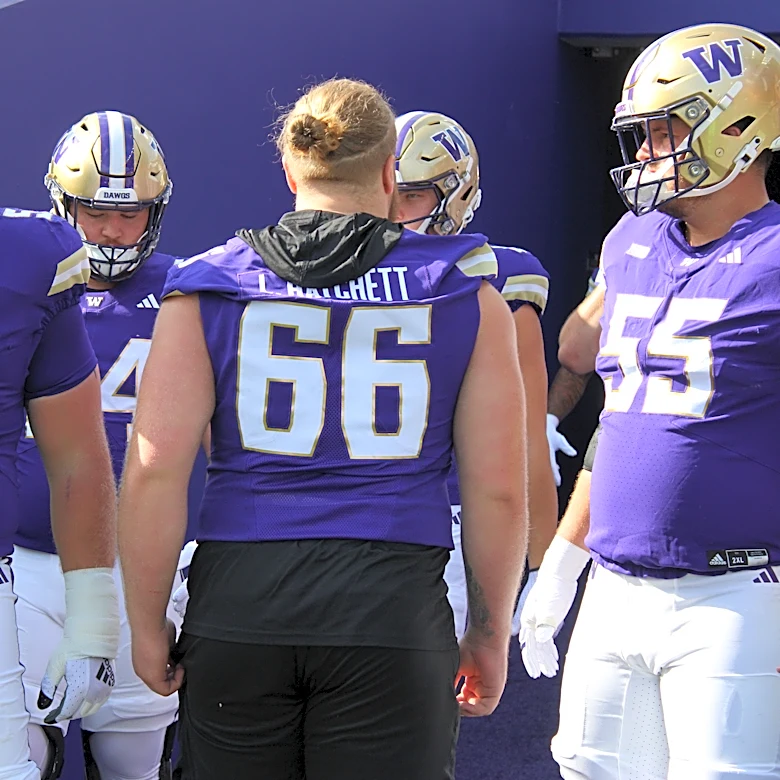 Landen Hatchett nearing a return for Washington football