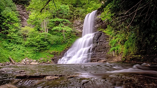 Hidden In The Blue Ridge Mountains Outside Roanoke Is One Of Virginia's Most Breathtaking Waterfalls