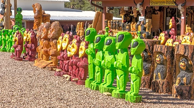 Arizona's 'Mystery In The Desert' Is A Kitschy Roadside Stop With A Huge Gift Shop, Exhibits, And Aliens