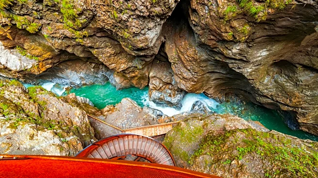 Austria's Soaring Deep Canyon Waterfall Reached By A Spiral Staircase Is A Stunning Wonder Of The Alps
