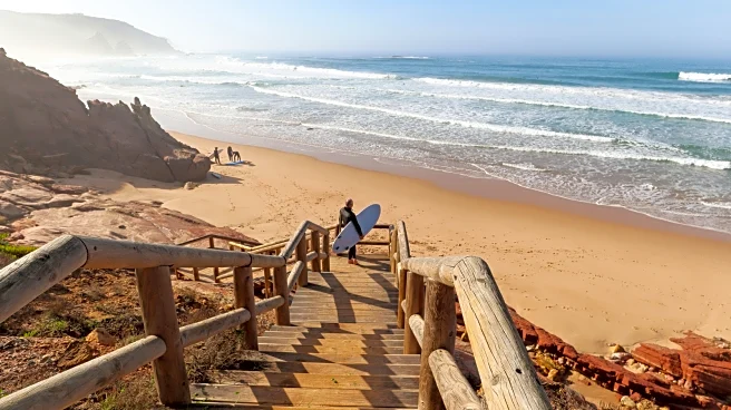 This Sleepy Village On Portugal's Coast Is A Surf Haven With Windswept Cliffs And Empty Shores