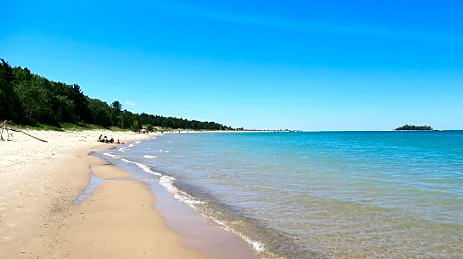 Hidden Along Lake Michigan's Coast Is An Island State Park Near A Charming Downtown With Shoreline To Camp On