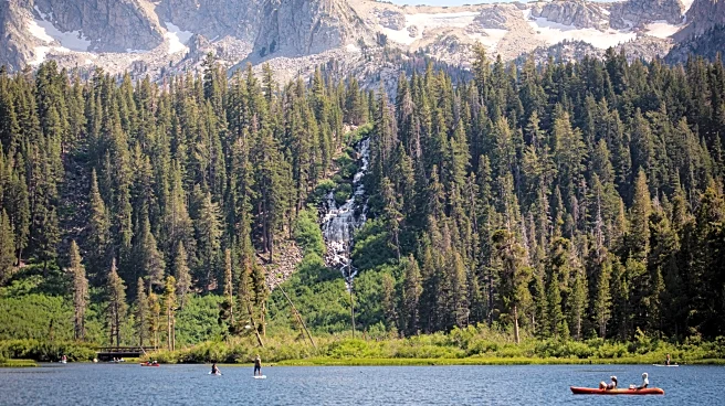 California's Twin Alpine Jewel Lakes With Waterfalls Are A Summertime Haven With World-Class Fishing And Camping