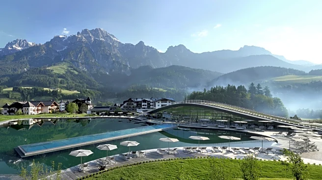 The Spa Resort Among Austria's Best Has A Stunningly Unique Pool, Ice Grotto, And 'Water Staircase' High In The Alps