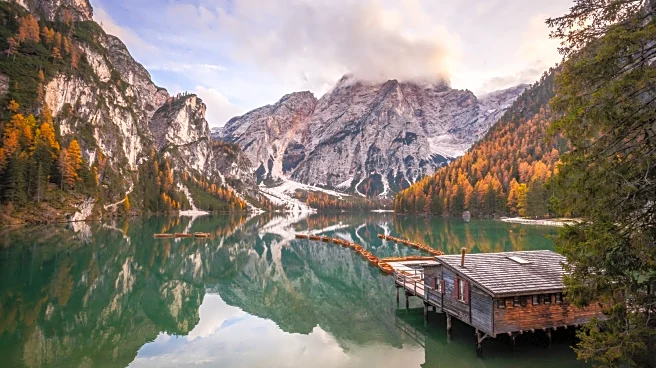 Tucked In Italy's Pristine Dolomites Is A Beloved Lake With Alpine Charm And No Hiking Necessary To Reach It