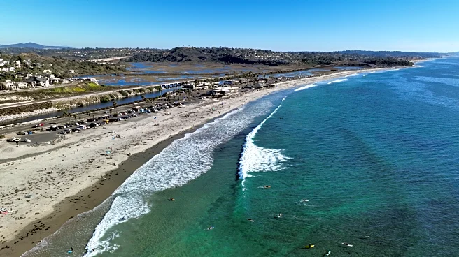 Just North Of San Diego Is A Pristine California Beach With Perfect Surfing And Paddling Conditions