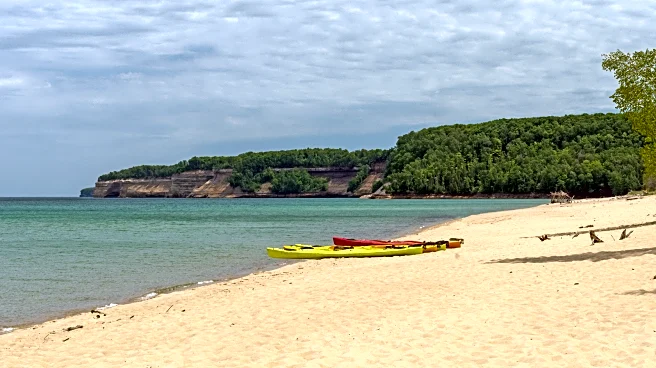 Michigan's Nearly Mile-Long Sandy Beach Offers A Quintessential Upper Peninsula Experience Full Of Beauty