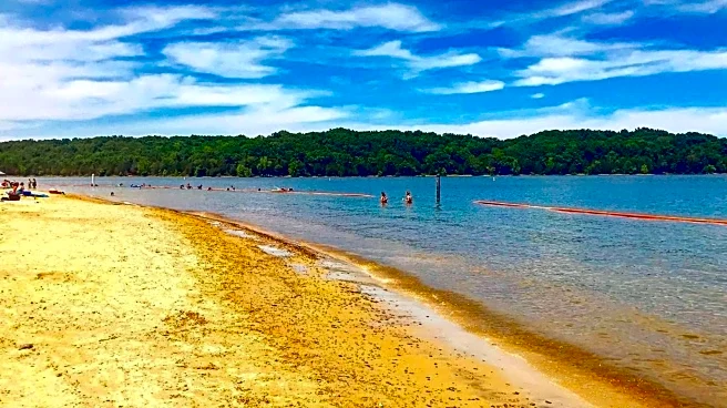 Just Beyond Nashville Is A Golden Sand Beach Park With Pristine Water And Tranquil Camping