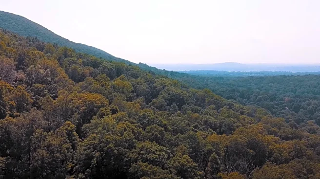 A Southern New York Mountain Range Hides A Gorgeous, Unique, Hike-In Campground Resort With Stunning Trails