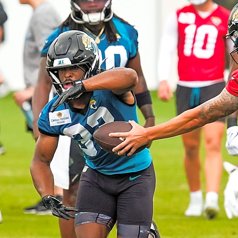 Bhayshul Tuten makes strong opening statement at Jaguars camp