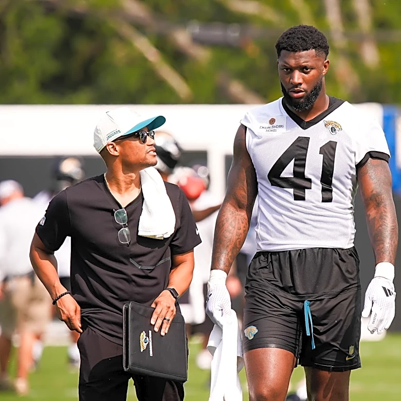 Jaguars Josh Hines-Allen receives unexpected message from Calais Campbell