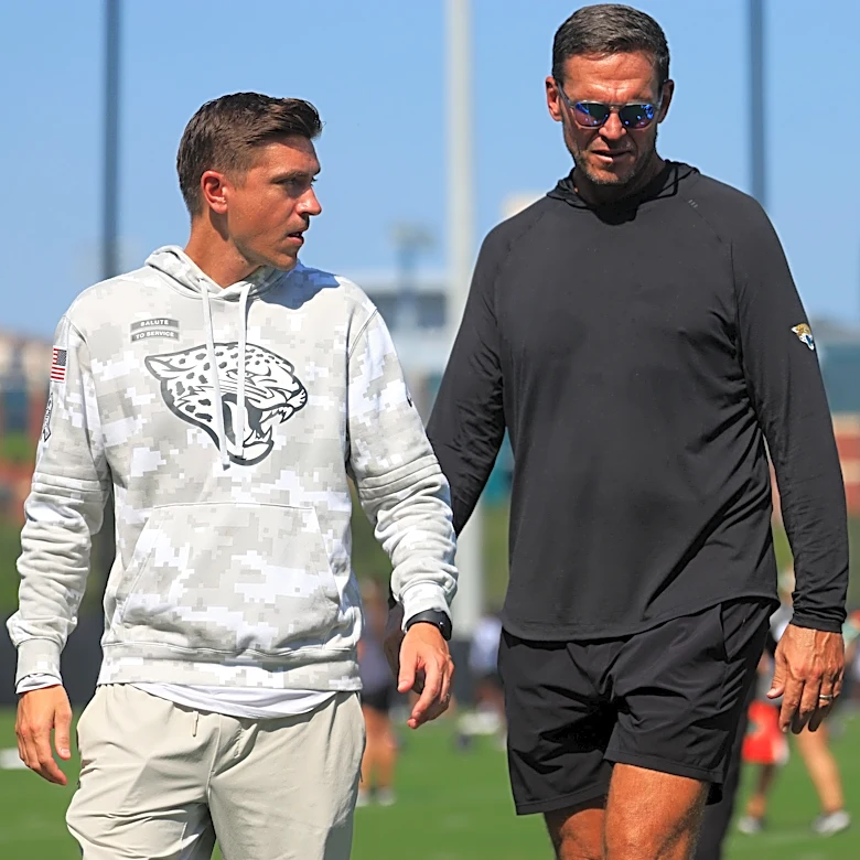 Liam Coen on why Jaguars made trade for OL Daniel Faalele