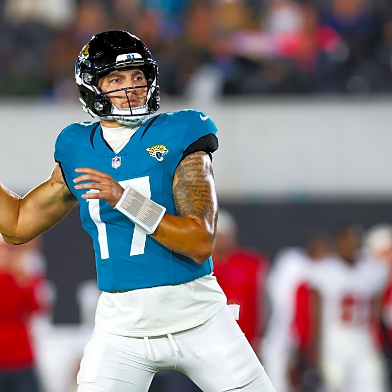 Jaguars waiving quarterback as part of roster cutdowns