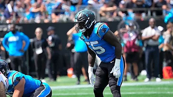 How did former Jaguars LB Devin Lloyd play in Panthers debut?