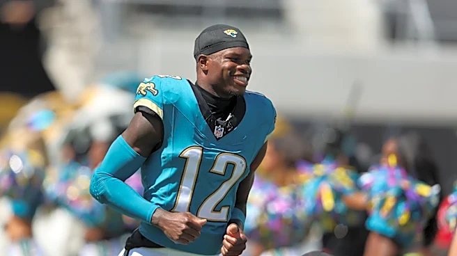 Jaguars' Travis Hunter records first interception v. Patriots