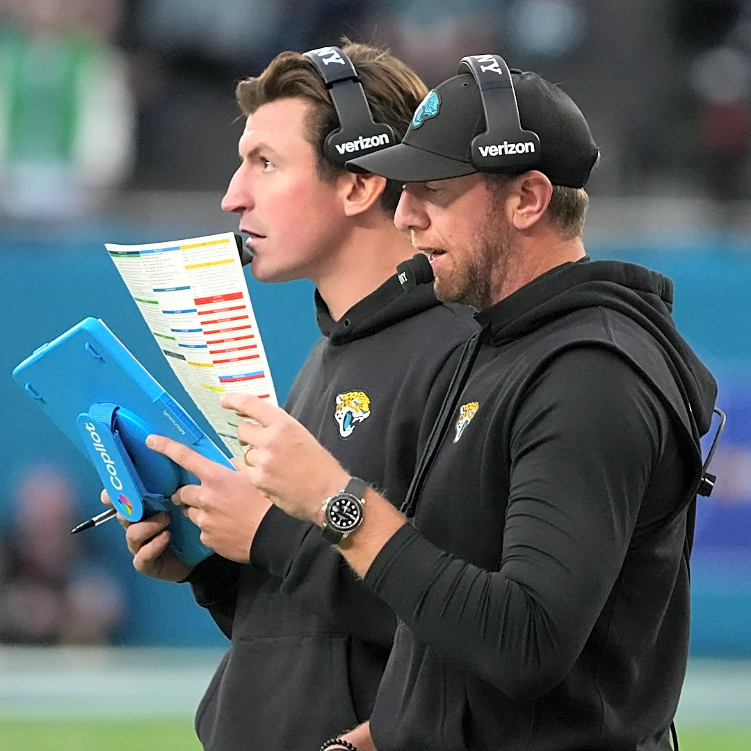 Coen on Anton Harrison's absence, Jaguars plan at left tackle
