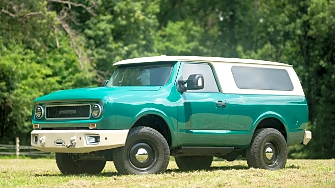 This Custom Nissan Titan Made To Look Like An International Scout Is An Automotive Abomination