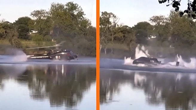 Helicopter Crashes Into Lake While Fighting Wildfire