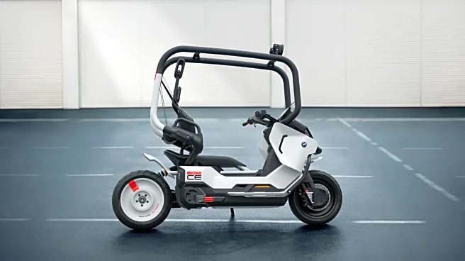 BMW Added A Cage To The CE 04 So You Can Fall Over In Helmet-Free Peace