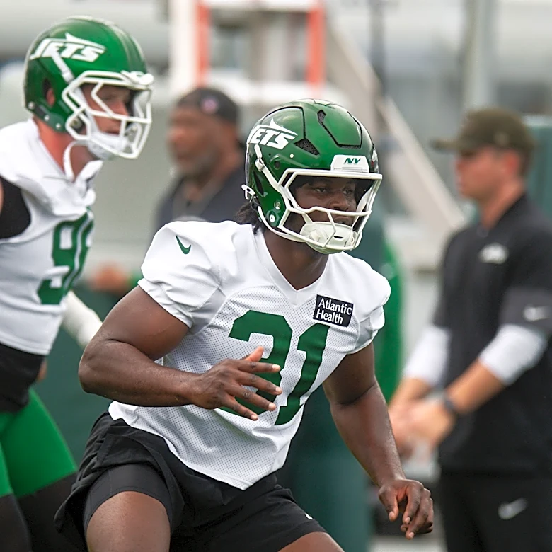 David Bailey, Armand Membou on doing battle during Jets training camp