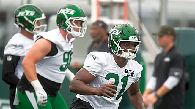 David Bailey, Armand Membou on doing battle during Jets training camp