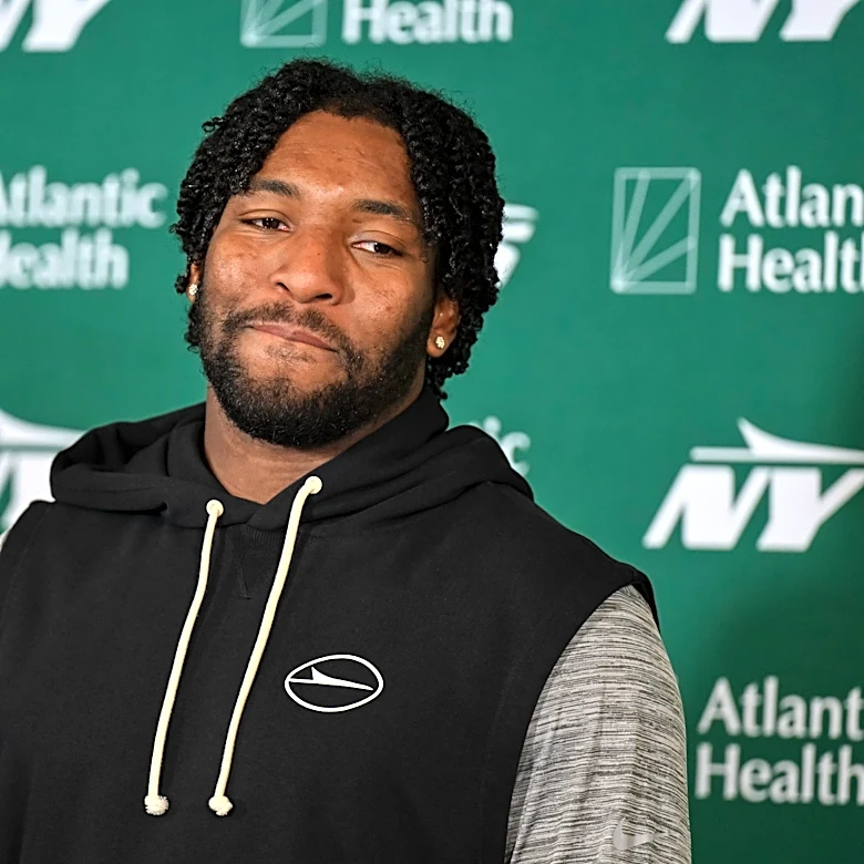 Kingsley Enagbare stole the show at Jets' training camp practice